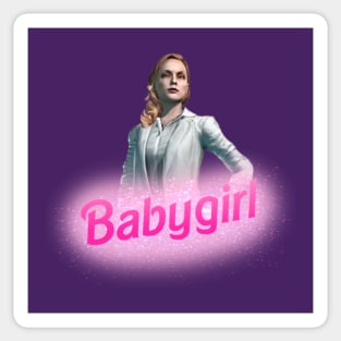 Alex Wesker Babygirl Sticker